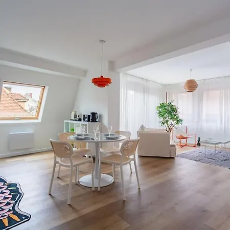 Chic Bauhaus A Petite France Evasion Et Design Apartament