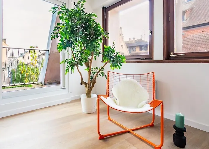 公寓 Chic Bauhaus A Petite France Evasion Et Design *